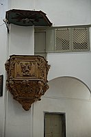 Calvi, Kanzel in der Kirche St-Jean-Baptiste.JPG